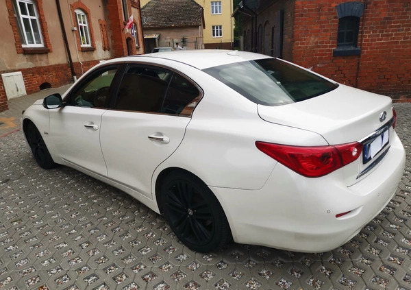 Infiniti Q50 cena 62000 przebieg: 160800, rok produkcji 2016 z Inowrocław małe 137
